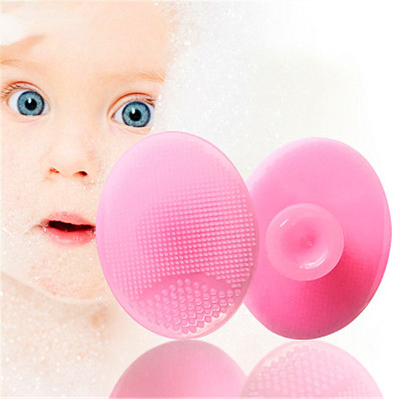 Baby Products Skin Care - 1PC Silikon-Gesichtsbürste, sanfter Hautwäscher, weiche Duschbürste,