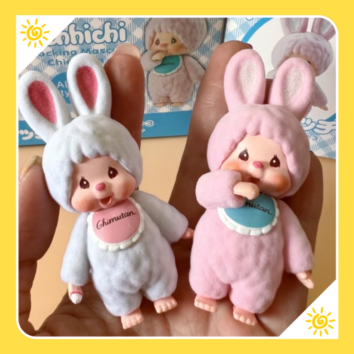 Baby Products Japanese - Niedliches kleines Kaninchen-Munchki-Spielzeug, 8 cm, japanisches