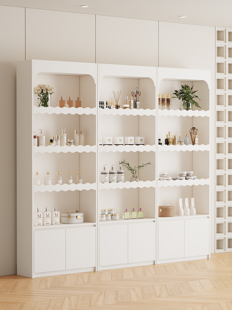 Baby Products Skin Care - Vitrine für Hautpflege-Kosmetikprodukte, Schönheitssalon, Vitrine für