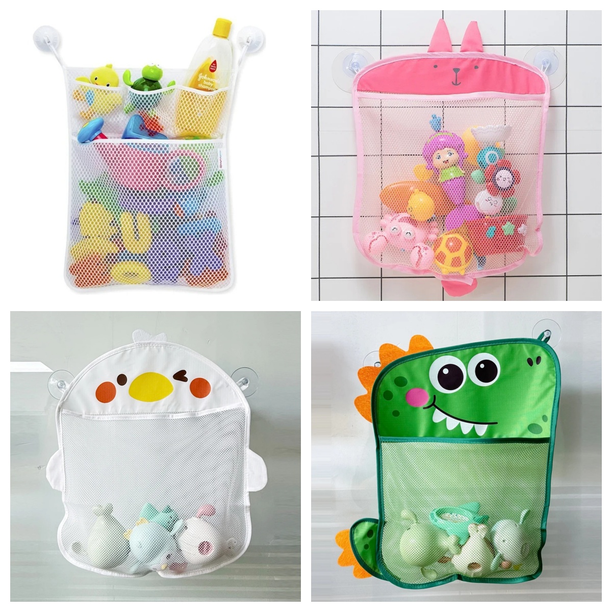 Baby Products Basket - Baby Badezimmer Netzbeutel Cartoon Tierformen Stoff