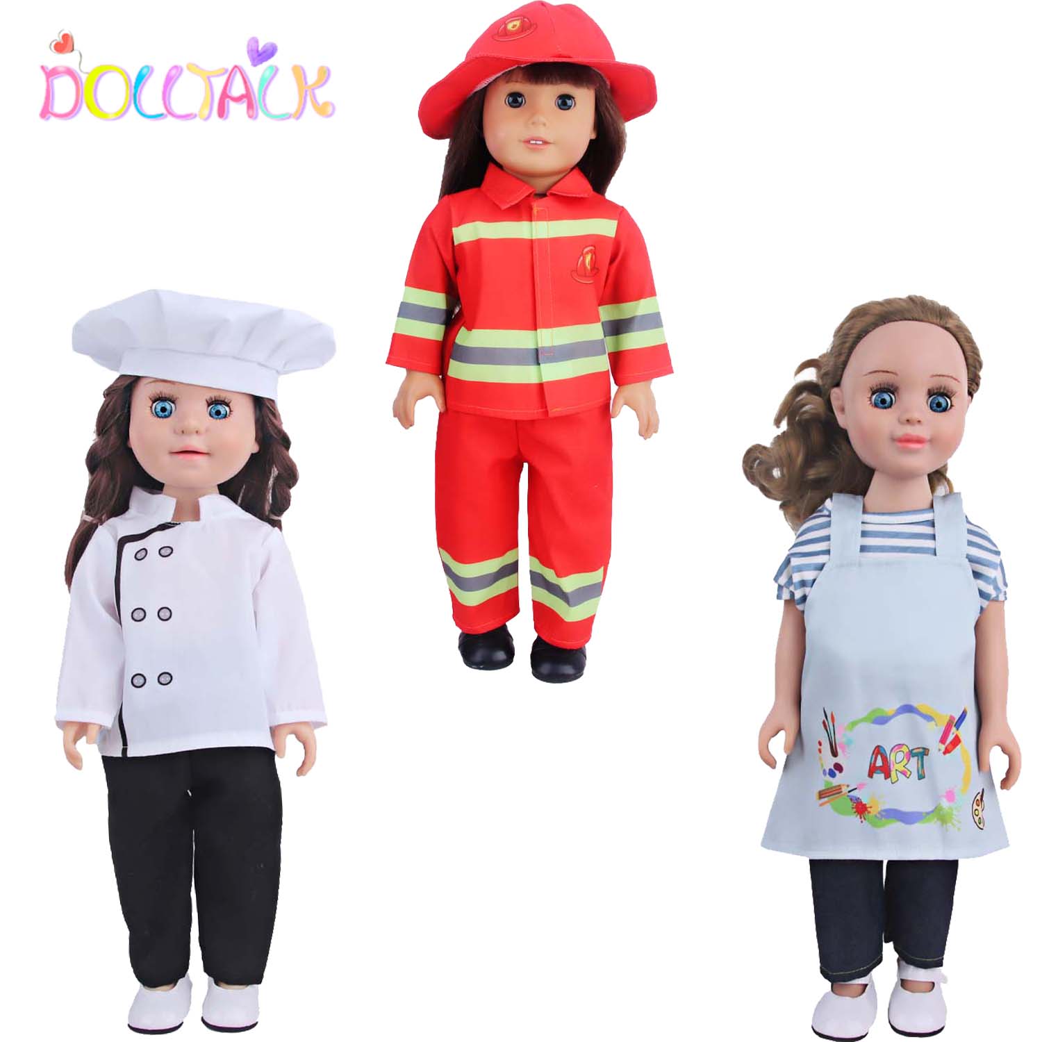 Baby Products Essential - Rollenspiel American 18 Zoll Mädchen Puppenkleidung