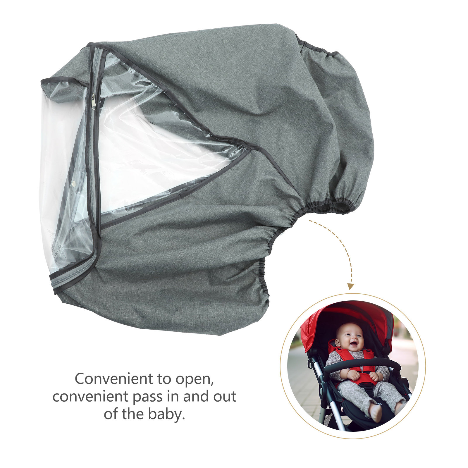 Wasserdichte, winddichte und s – Stroller Rain Cover Bewertung und Preis