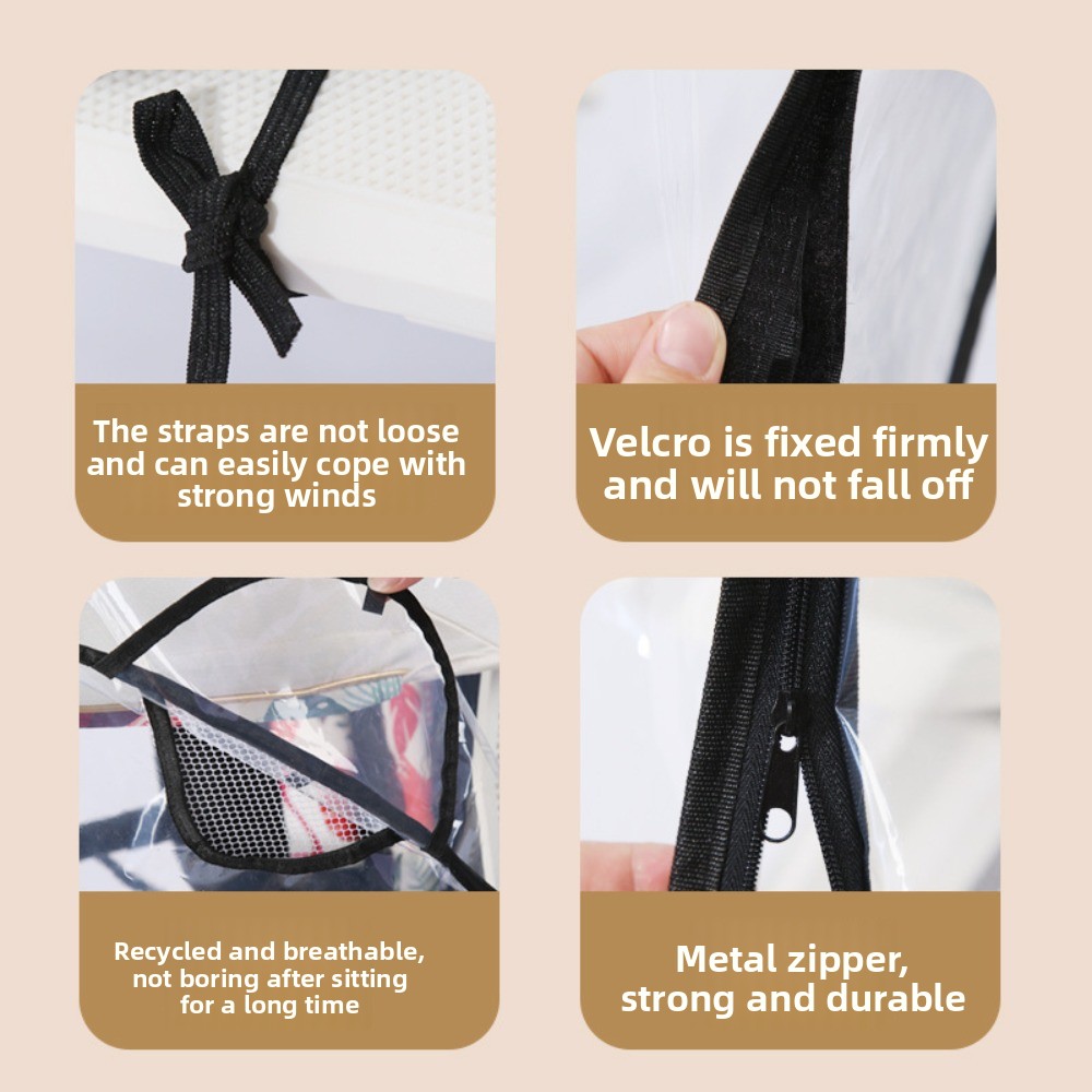 Transparente Regenschutzhaube  – Stroller Rain Cover Bewertung und Preis
